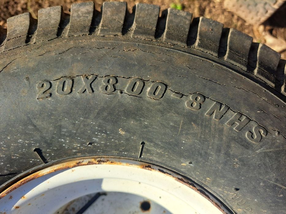 Koła 20x8.00-8 traktorek kosiarka husqvarna cth mcculloch partner