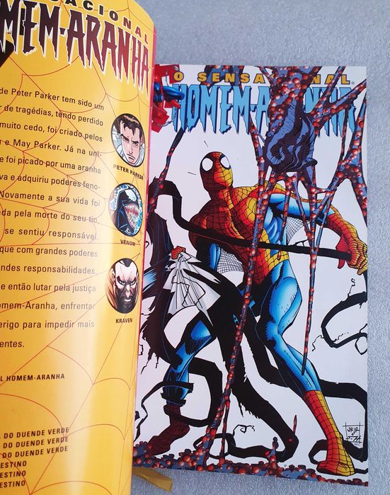 2 Antigas Encadernações "O Sensacional Homem-Aranha" ~ Completa ~ 2002