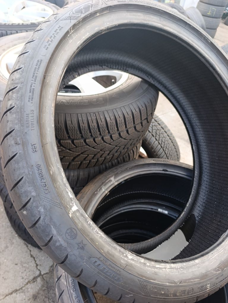 Opony Goodyear Eagle F1 run flat jak nowe para z Niemiec 2021r 2 x 7mm