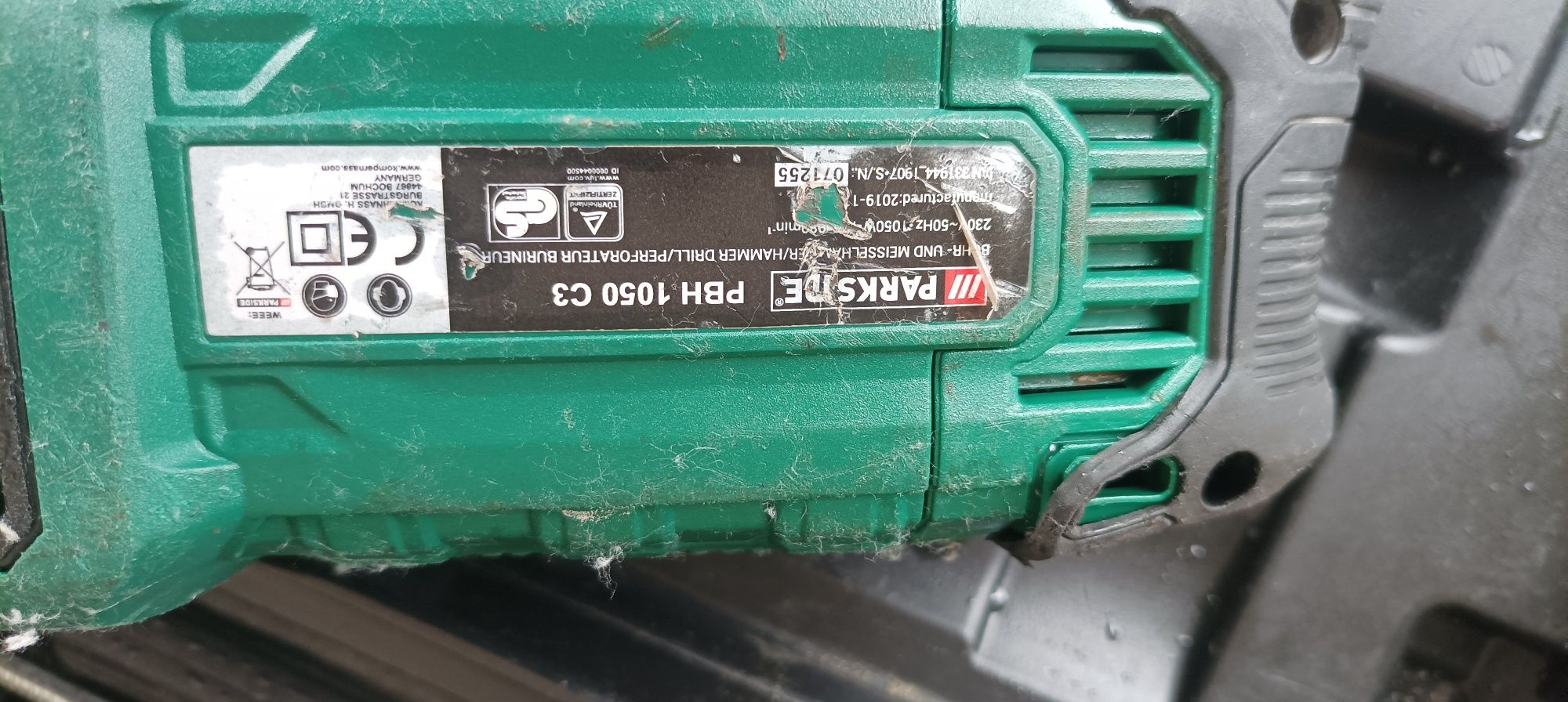 Młotowiertarka Parkside PBH 1050 Wat C3