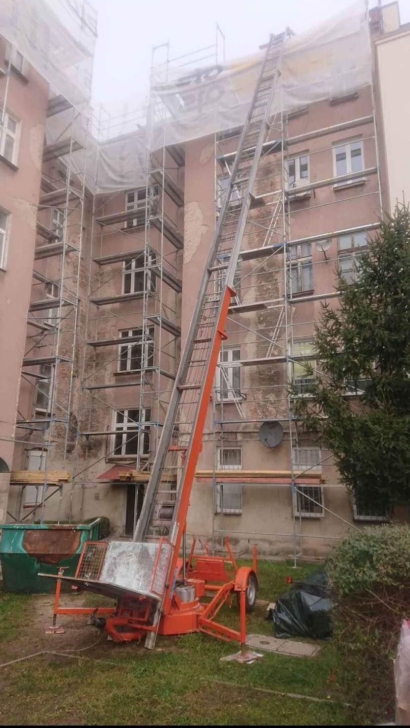 Wynajem winda Dekarska 31m od 200zl doba wciągarka
