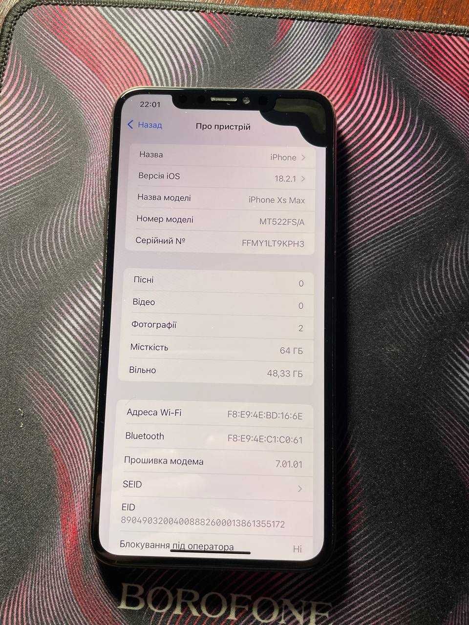 IPhone XS Max Gold 64GB neverlock