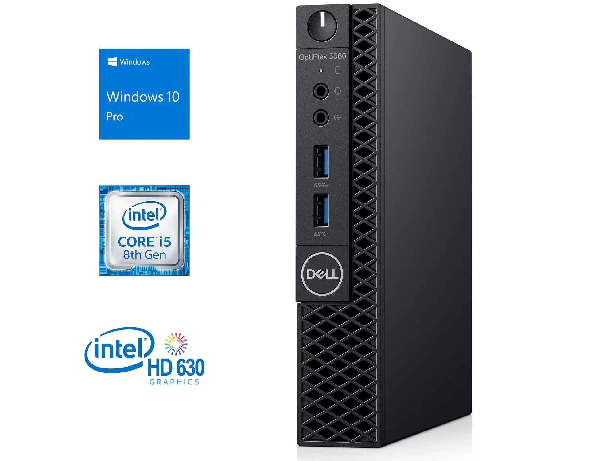 Micro міні Комп’ютер Dell Optiplex 3060 mini ПК i3 i5 i7 s1151 DDR4SSD