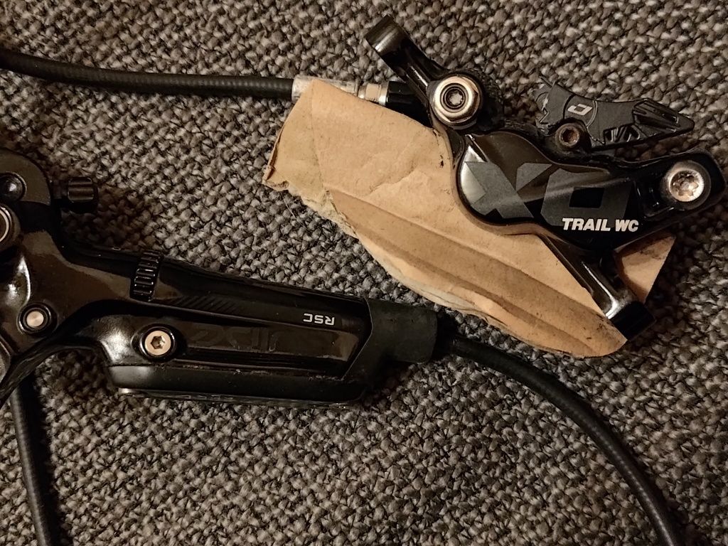 Hamulce SRAM GUIDE RSC stan 4/5 komplet