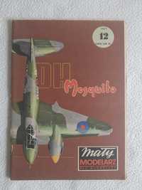 Mały Modelarz 12/1977 Angielski samolot myśliwsko-bombowy  "Mosquito