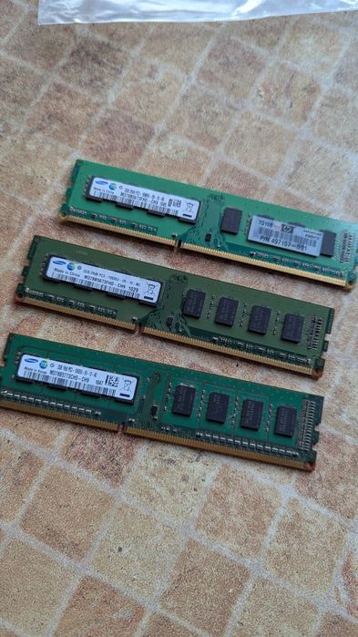 DDR3 2gb 1333мгц 3шт