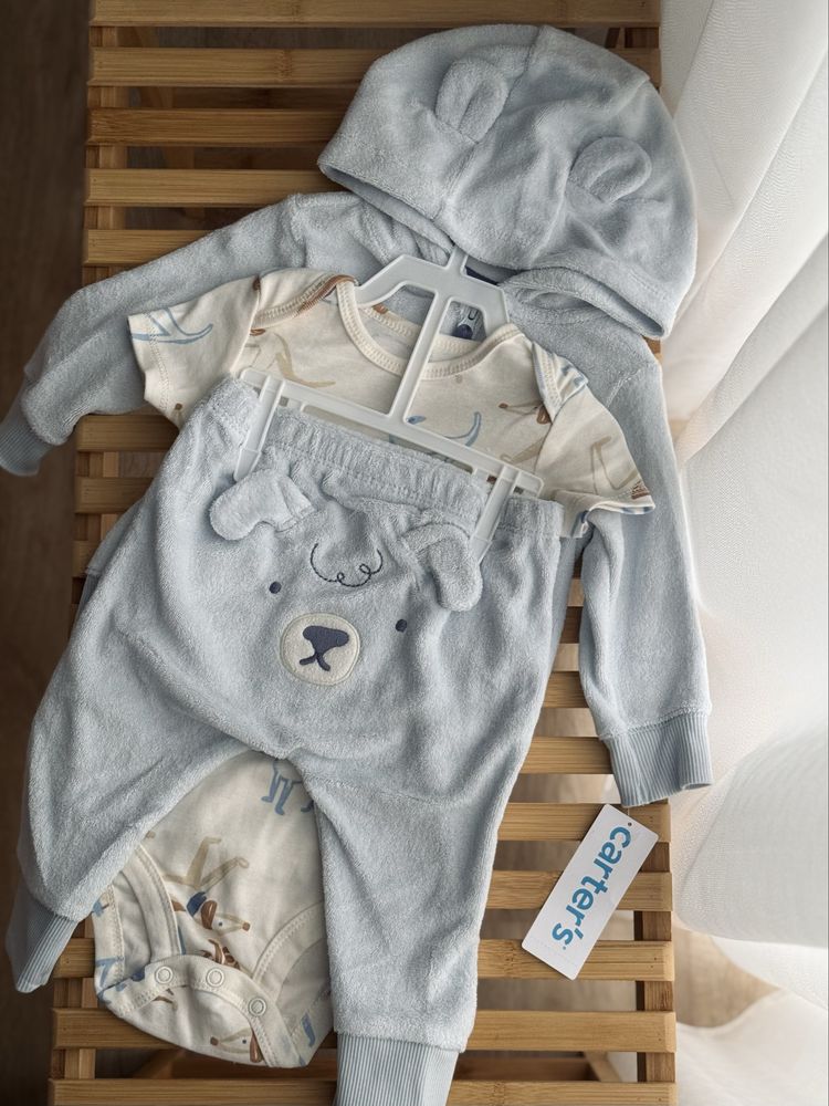 Костюм 3в1 Carter’s махровий