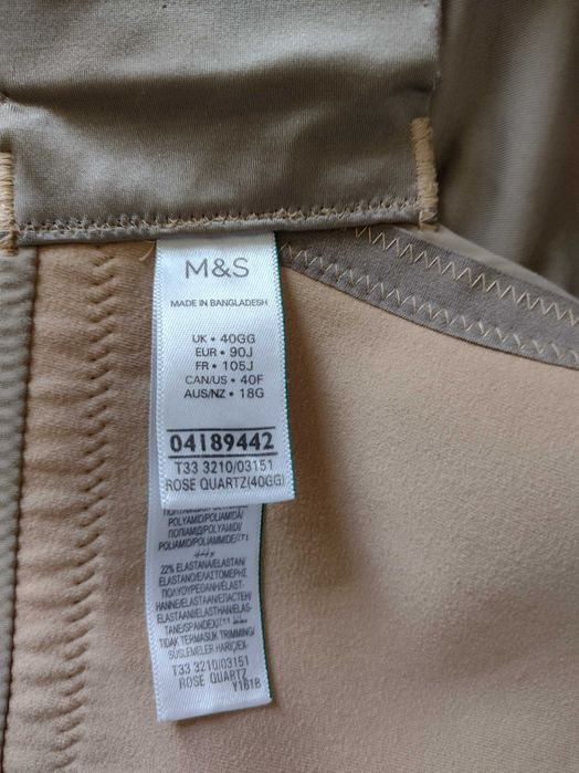 Бюстгальтер р 40 gg 75 j от marks & spencer