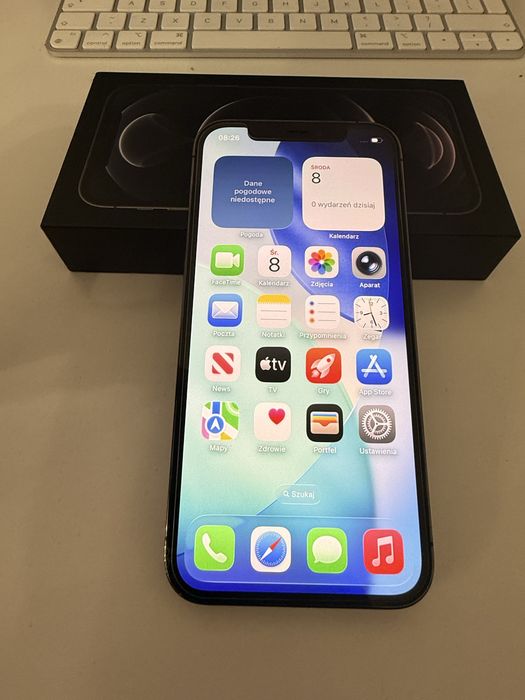 iPhone 12 Pro 256gb Grafit Stan Idealny Bateria 100%