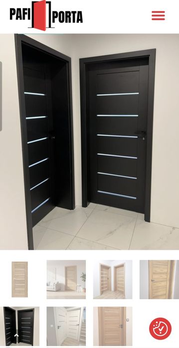 Drzwi wewnętrzne pokojowe pafi porta