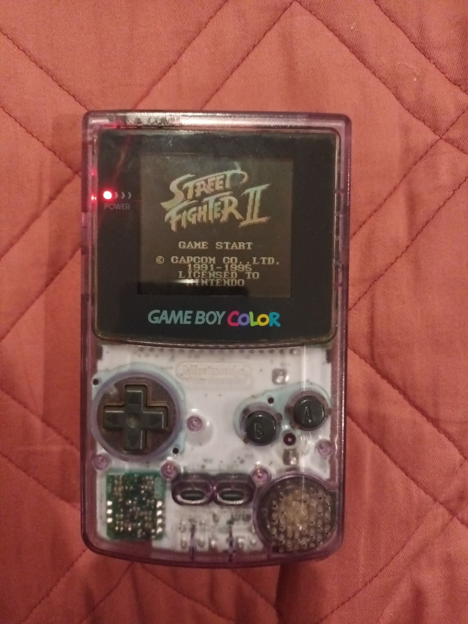 Gameboy Color Transparente Original