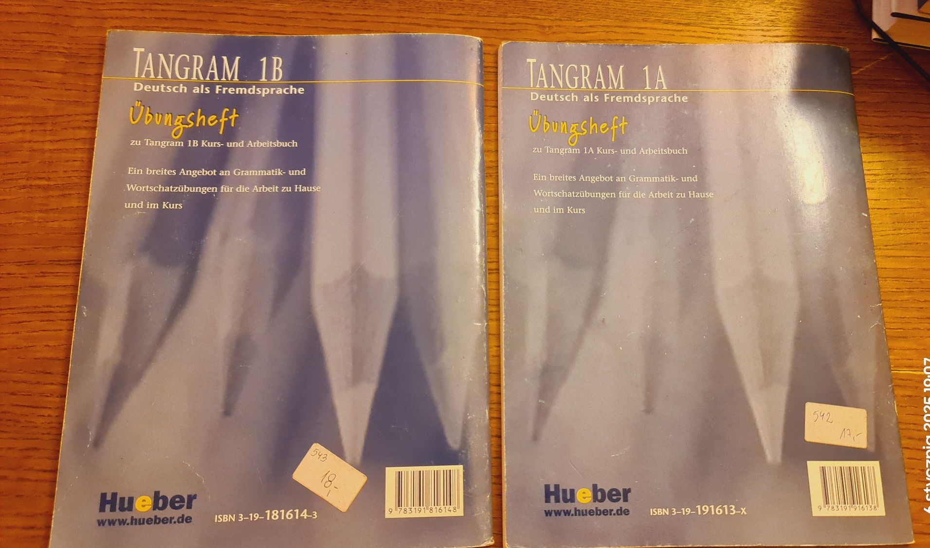 Tangram Deutsch als Fremdsprache. 1A + 1B