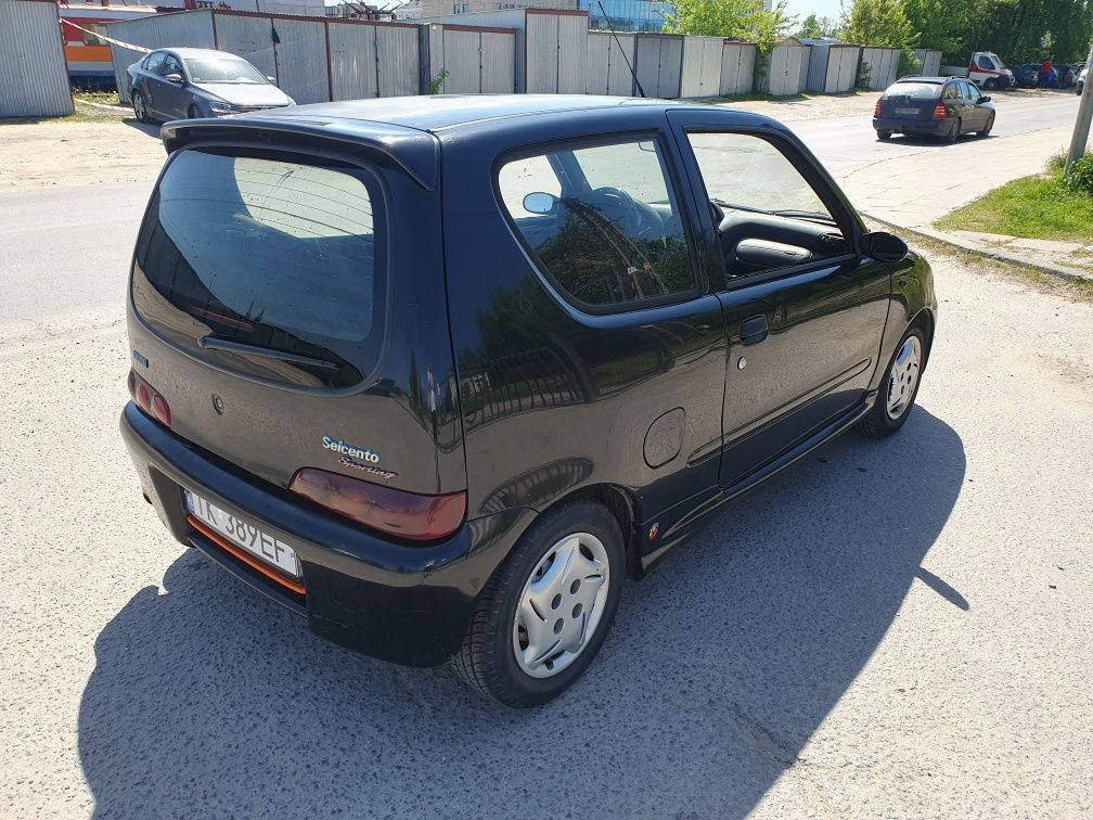 Fiat Seicento Abarth 1.2 MPI 75KM SWAP - możliwa zamiana Fiat 126p