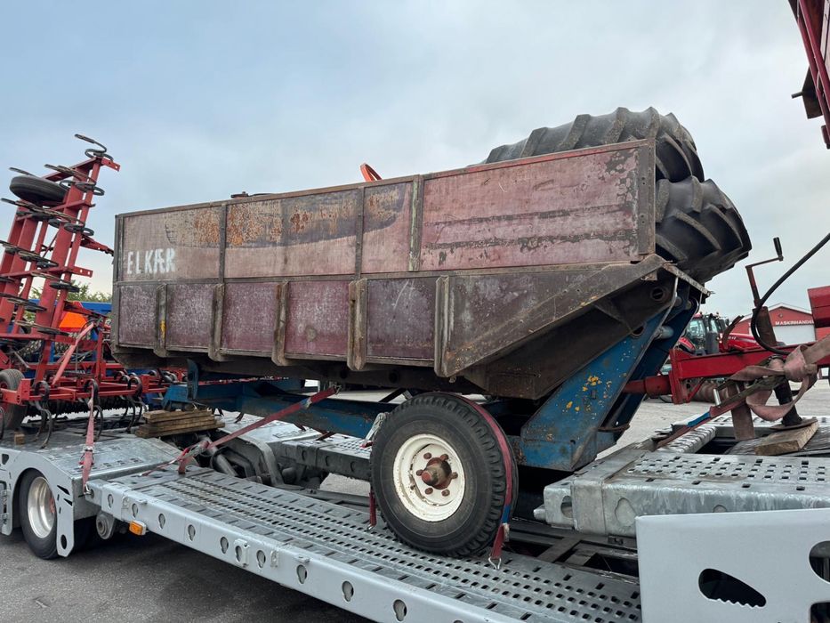 Przyczepa tandem 8 ton wysokiego wywrotu