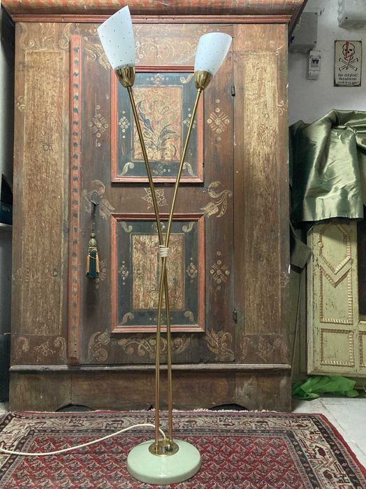 Piękna lampa Kamenicky Senov, ówczesna Czechosłowacja, lata 50. XX w