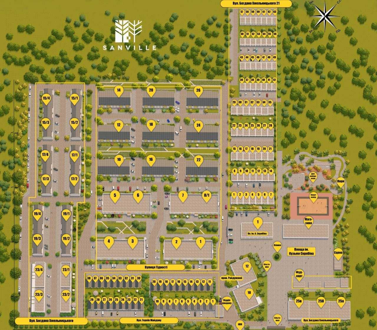 РОЗТЕРМІНУВАННЯ, Євродвушка, ГАЗовий котел, ЖК, паркомісця 20600$ 31м2