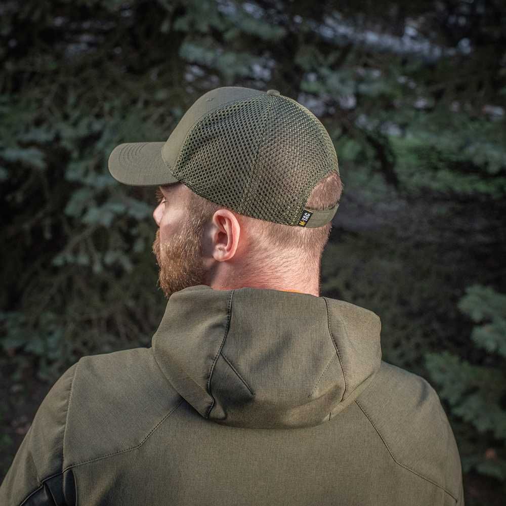Czapka z daszkiem siatka Flex Rip-Stop Army olive