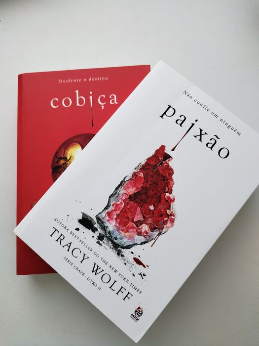 Vendo 2 livros Cobiça e Paixão da Tracy Wollf