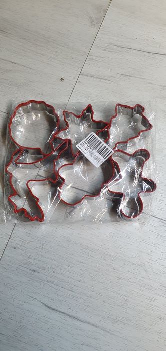 Foremki do wykrawania pierników 6 sztuk