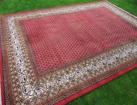 GRUBY ORIENTALNY DYWAN 100% wełna wełniany 350x250