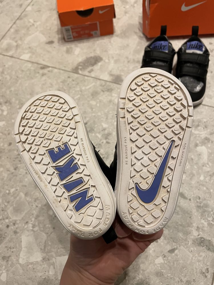 Buty adidasy nike pico 5 - rozmiar 22, 2 pary dla blizniakow blizniat