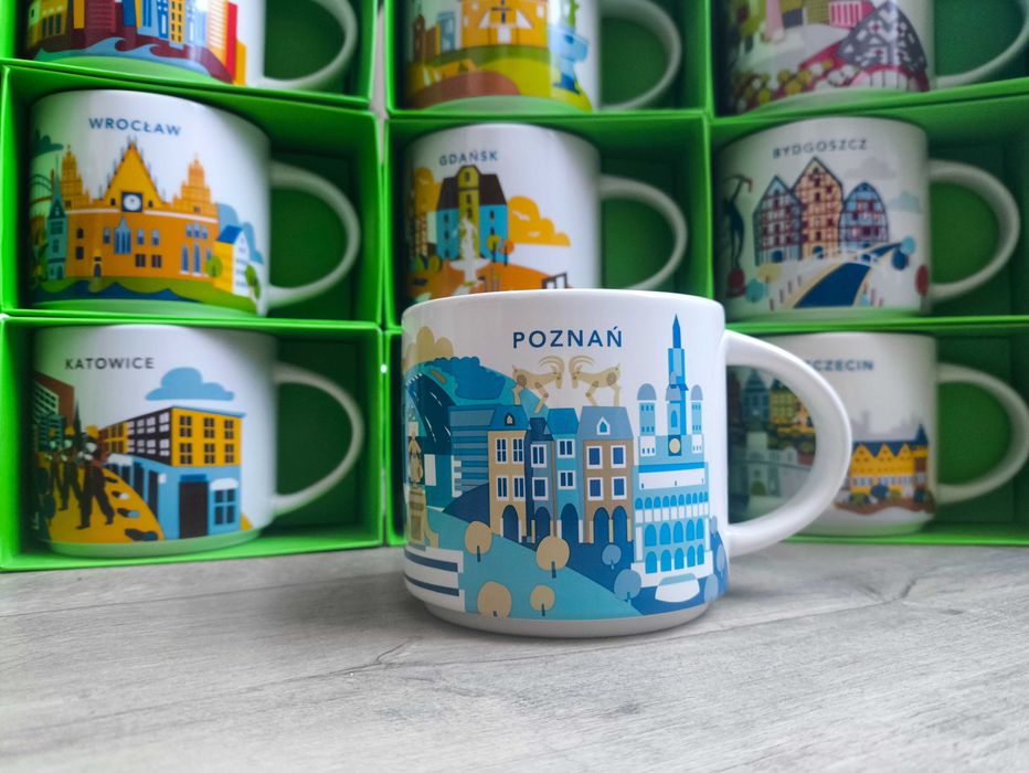 Kubek Starbucks Poznań 414ml You Are Here YAH Mug