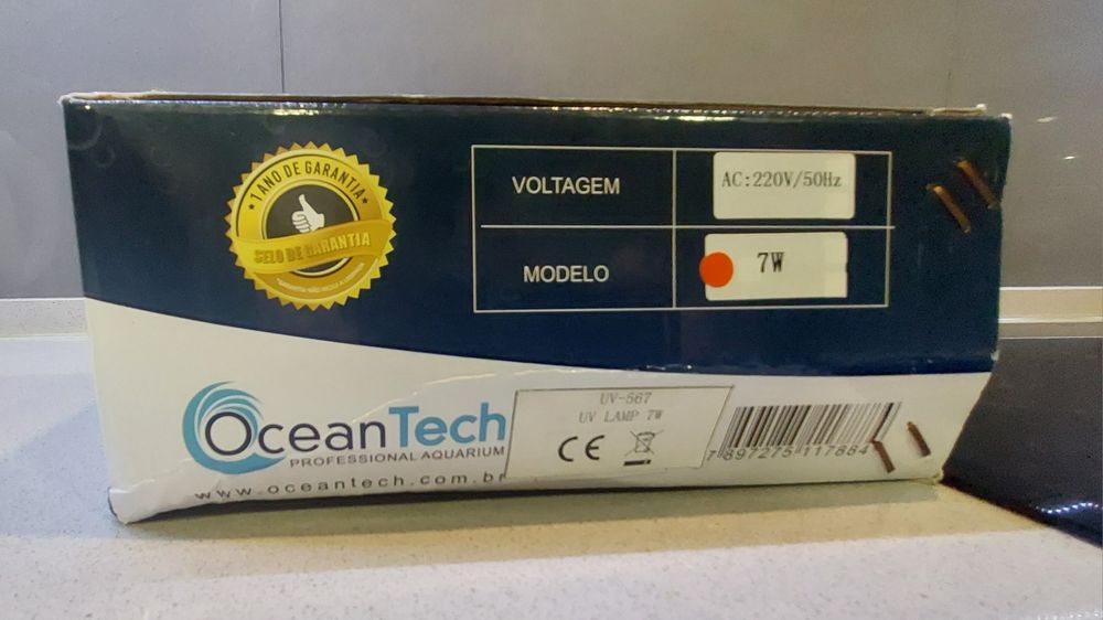 Filtro UV Ocean Tech para aquário