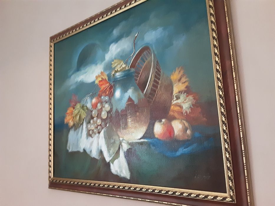 Картина Анатолия Недобежкина "Затмение Луны"