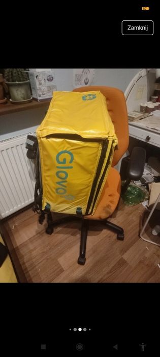 Torba termiczna marki glovo