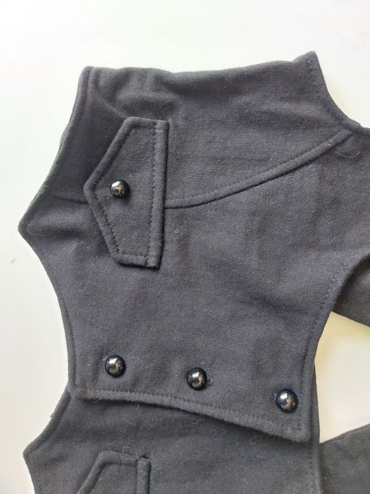 Colete preto curto mulher - tamanho S - black vest woman