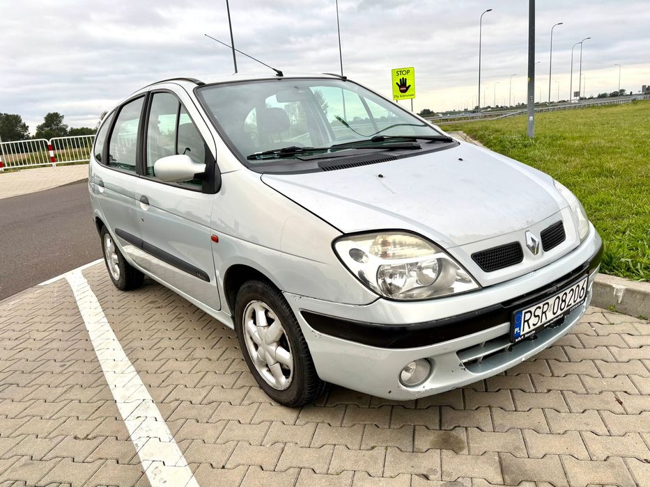 Renault Scenic > 1.6 Benzyna + LPG > Automat > 2001 > Klima