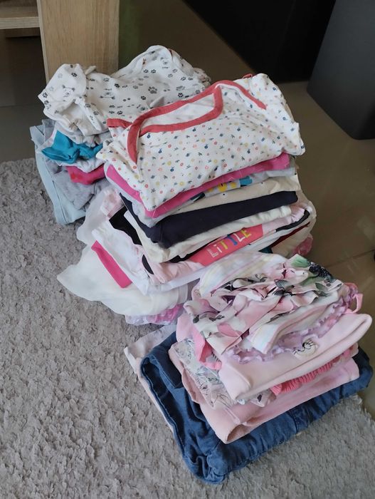 Zestaw ubranek paka ubrań 6-9 miesięcy