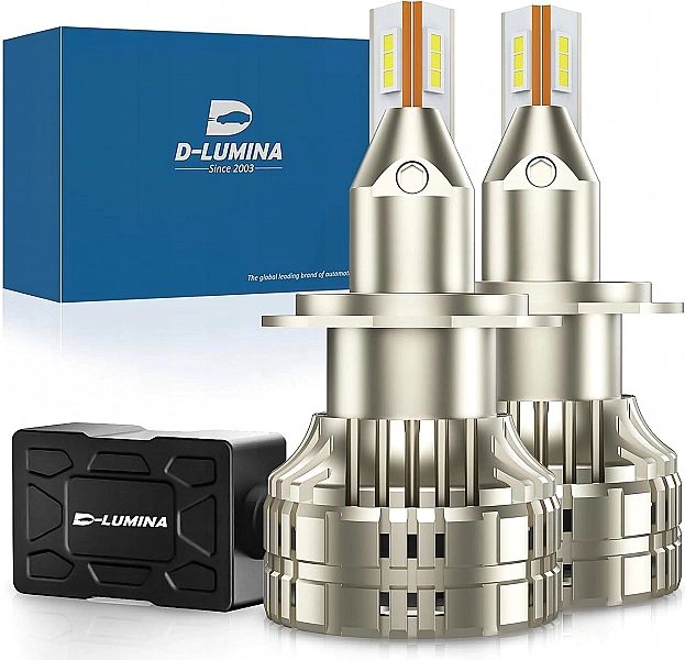 Żarówki H7 LED Canbus 120W 20000lm 6000K IP68/12V i 24V białe światło