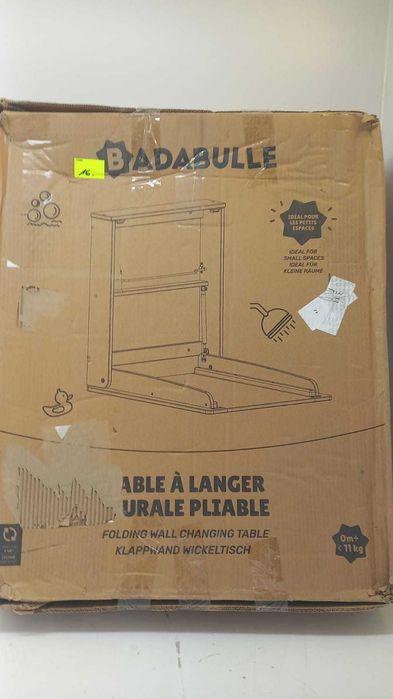 Badabulle przewijak do niemowląt na ścianę (16)