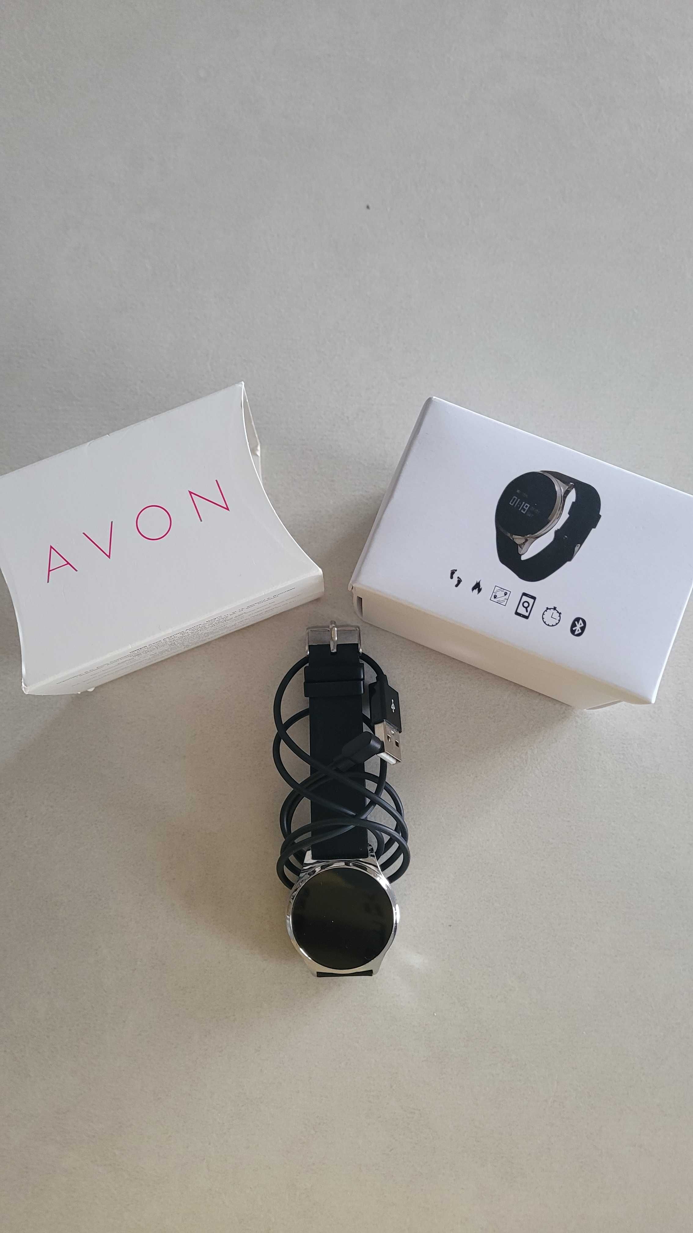 AVON Akantha Watch - czarny + ładowarka