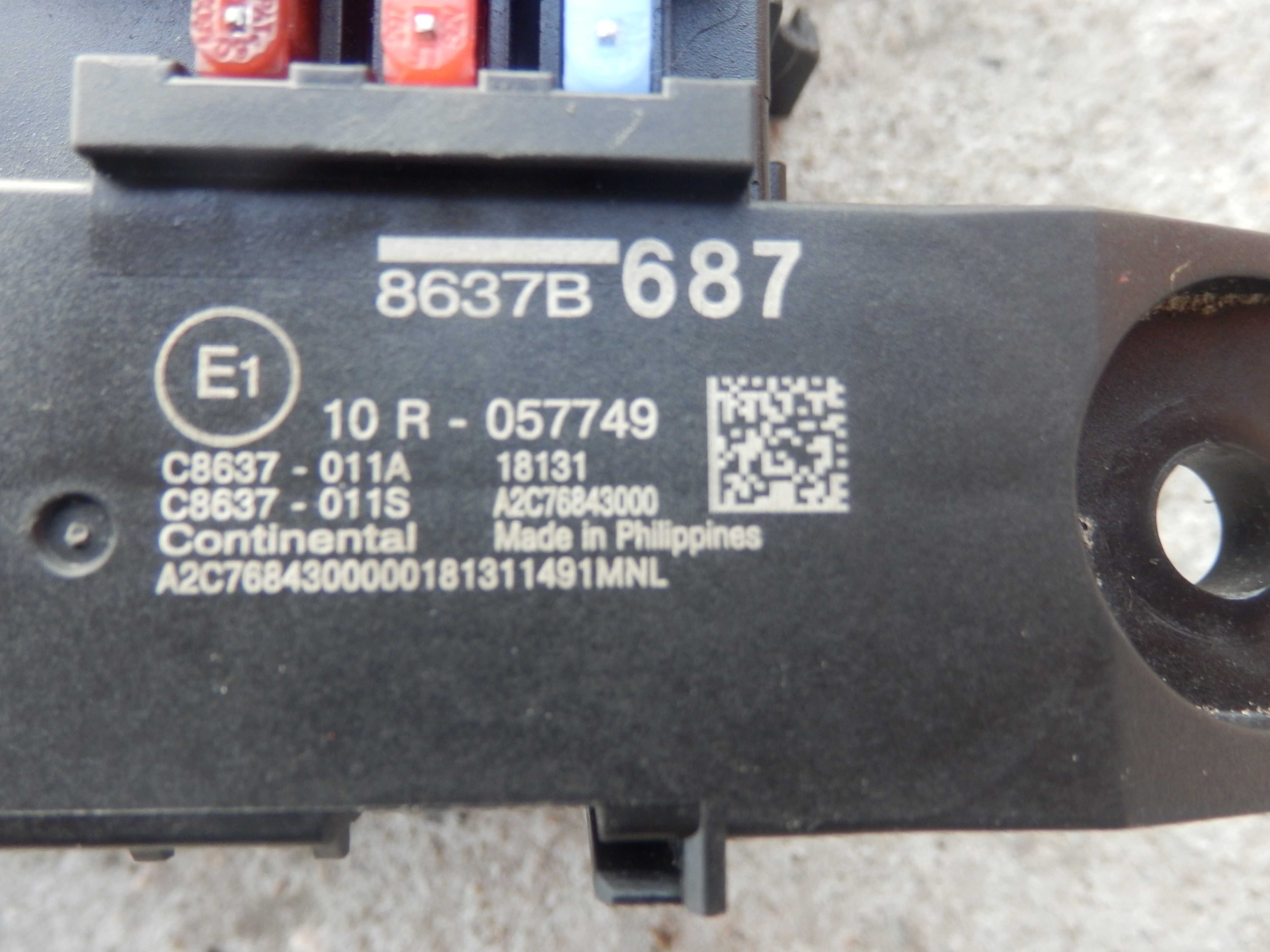 Mitsubishi Outlander III Lift PHEV Skrzynka Bezpieczników BSI 8637B687