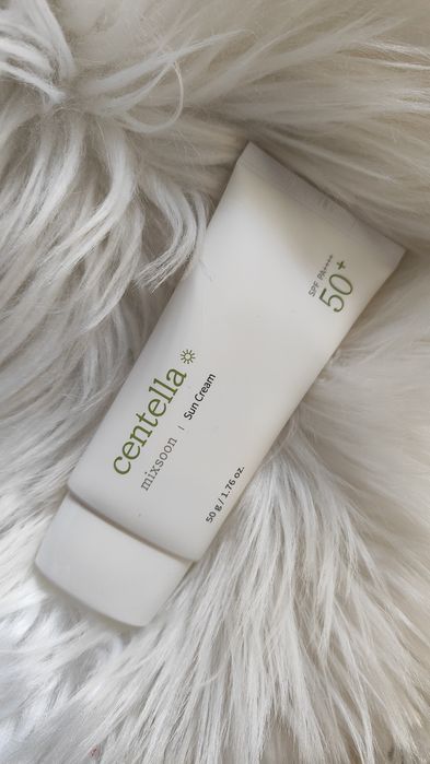 Krem z filtrem SPF50 MixsoonCream+tonik COSRX