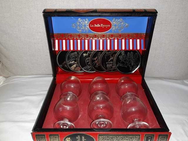 Copos com base La Belle Epoque - Formato de livro