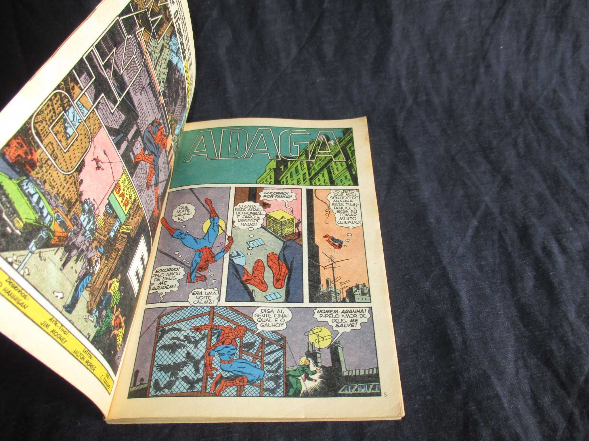 Livro BD Superalmanaque do Homem Aranha nº 1 1985