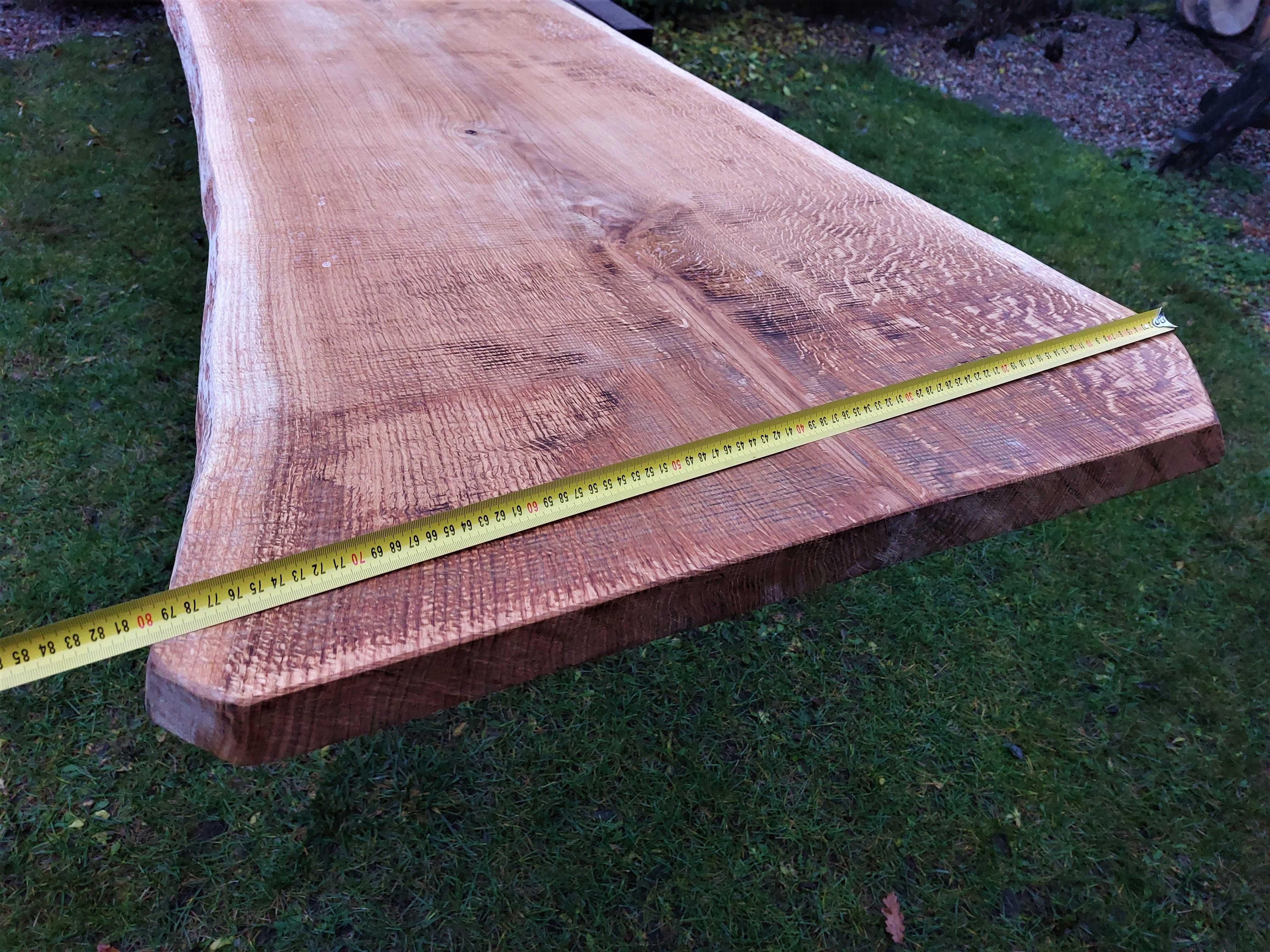 Duży 380cm Długi Blat Barowy Lada z Monolitu Stół live edge