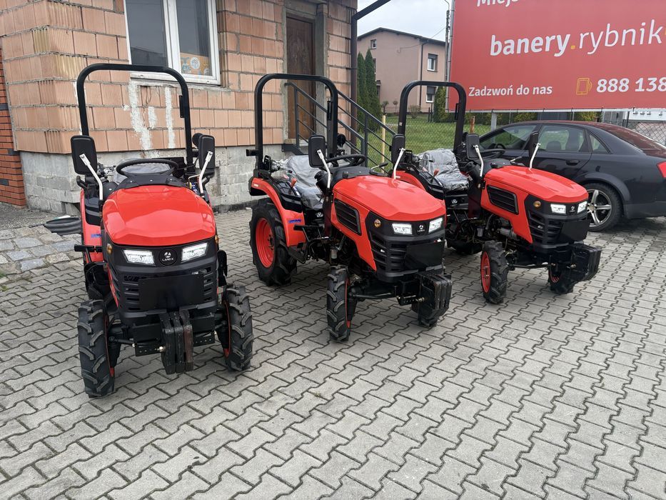 MiniTraktor CRONA CR254 – 25 KM, EURO 5 – Dostawa