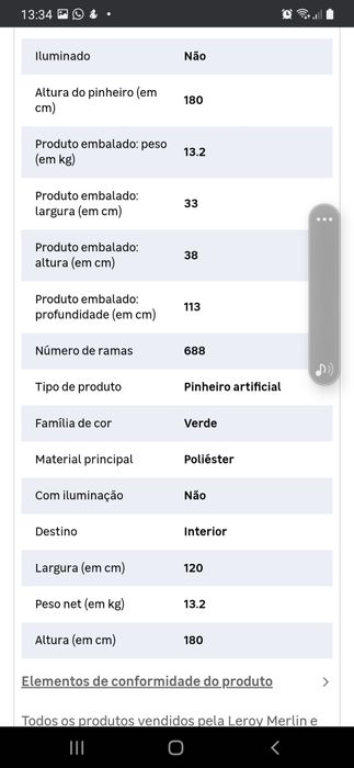 Arvore Natal , 180 cm, Montgomery, Luxe