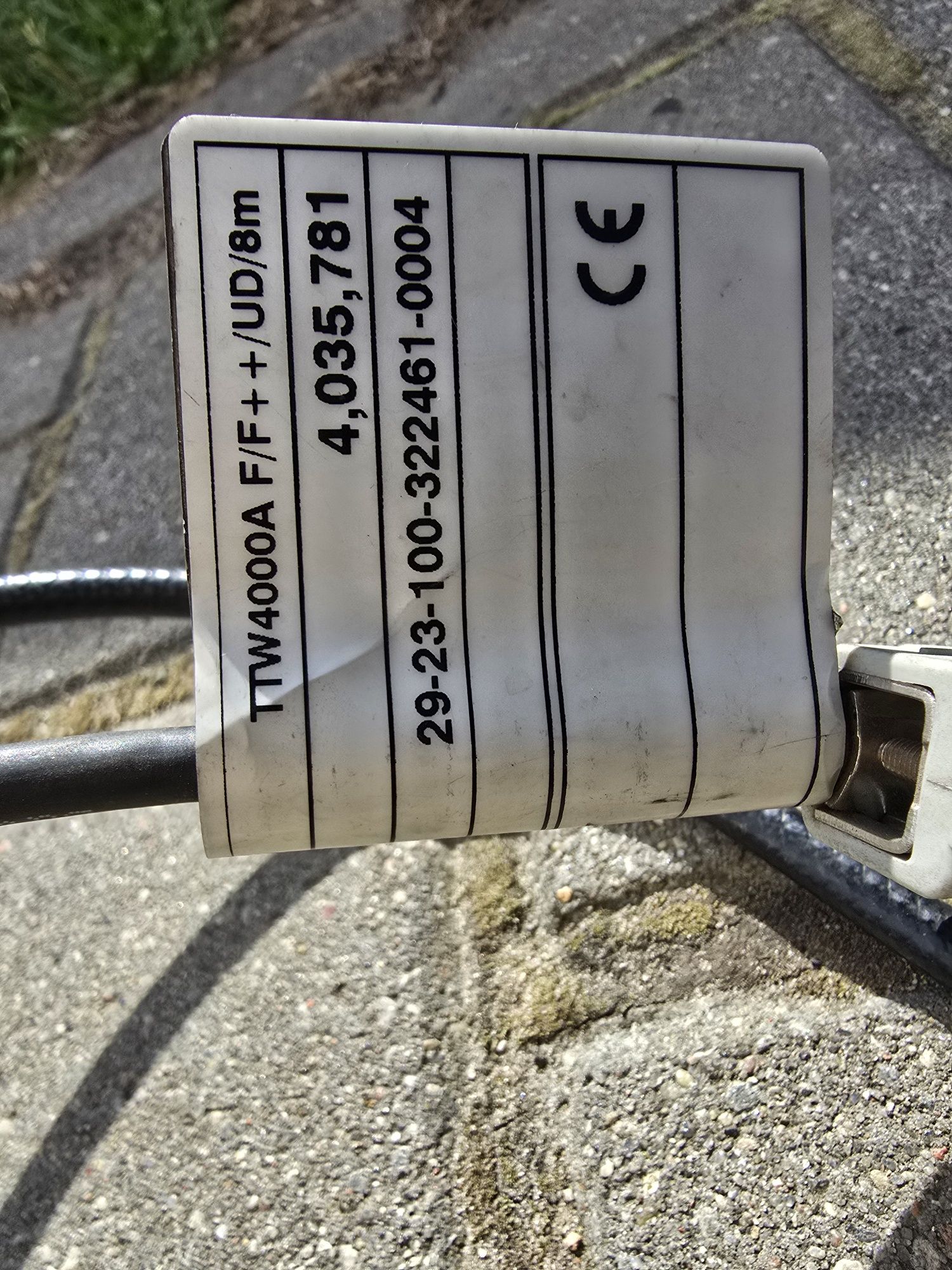 Fronius uchwyt przewód Tig 8 m bdb stan