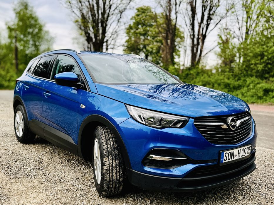 Opel Grandland X 1.2 Turbo 130KM 2019r. NAVI KAMERA LED z Niemiec