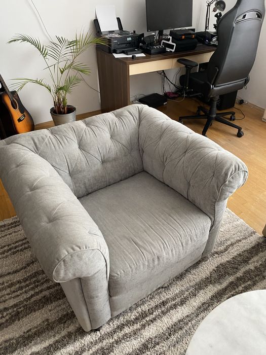 Fotel Chesterfield firma Natuzzi