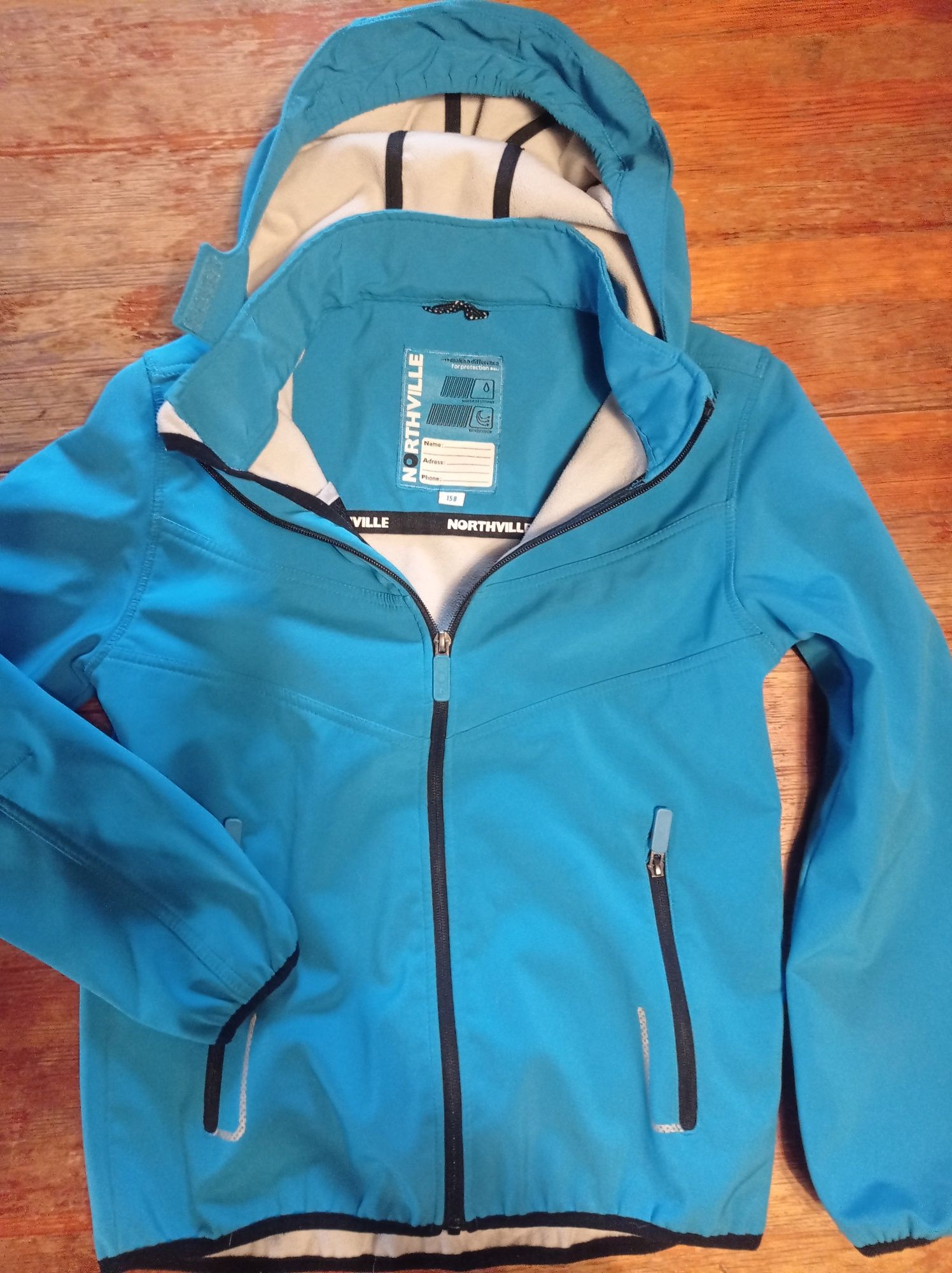 Kurtka Softshell 158 z kapturem
