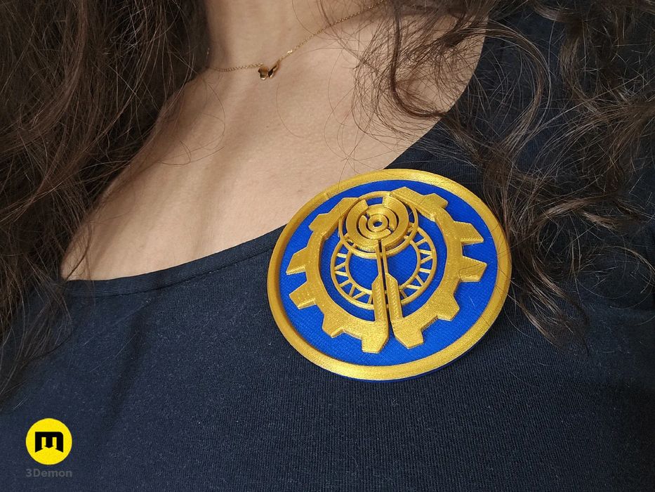 Emblema Policial Piltover - Arcane