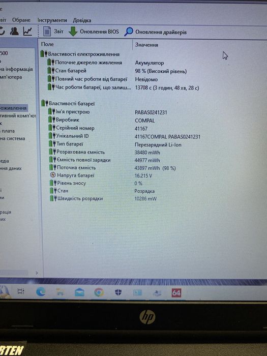 Hp 250 G4 15.6" 8/240GB SSD ідеальний для навчання/ новий акумулятор
