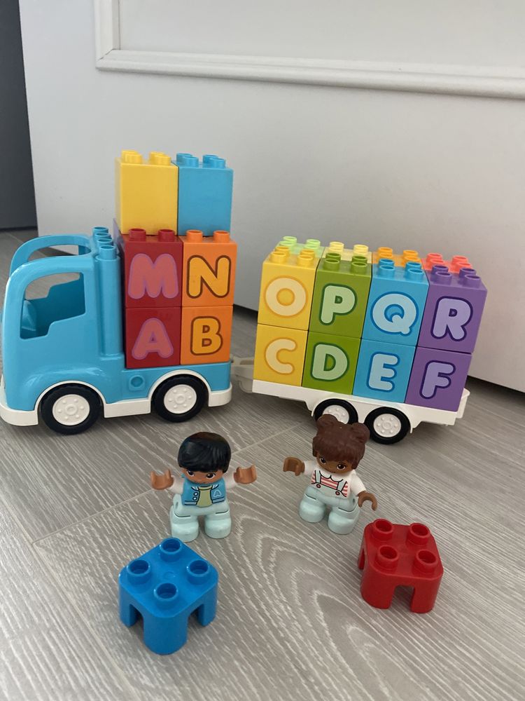 Lego duplo 10915 ciężarówka z alfabetem