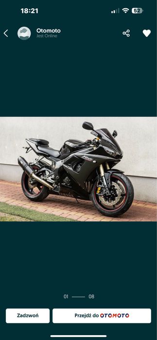 Yamaha YZF 600 rok 2005